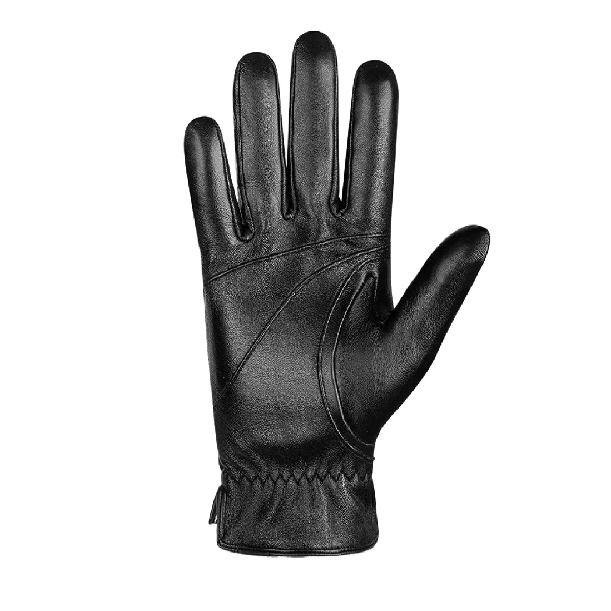 Customized Fashion Outdoor Winter Driver Leather Gloves Custom Best-Selling High-Quality Winter Leather Gloves Men