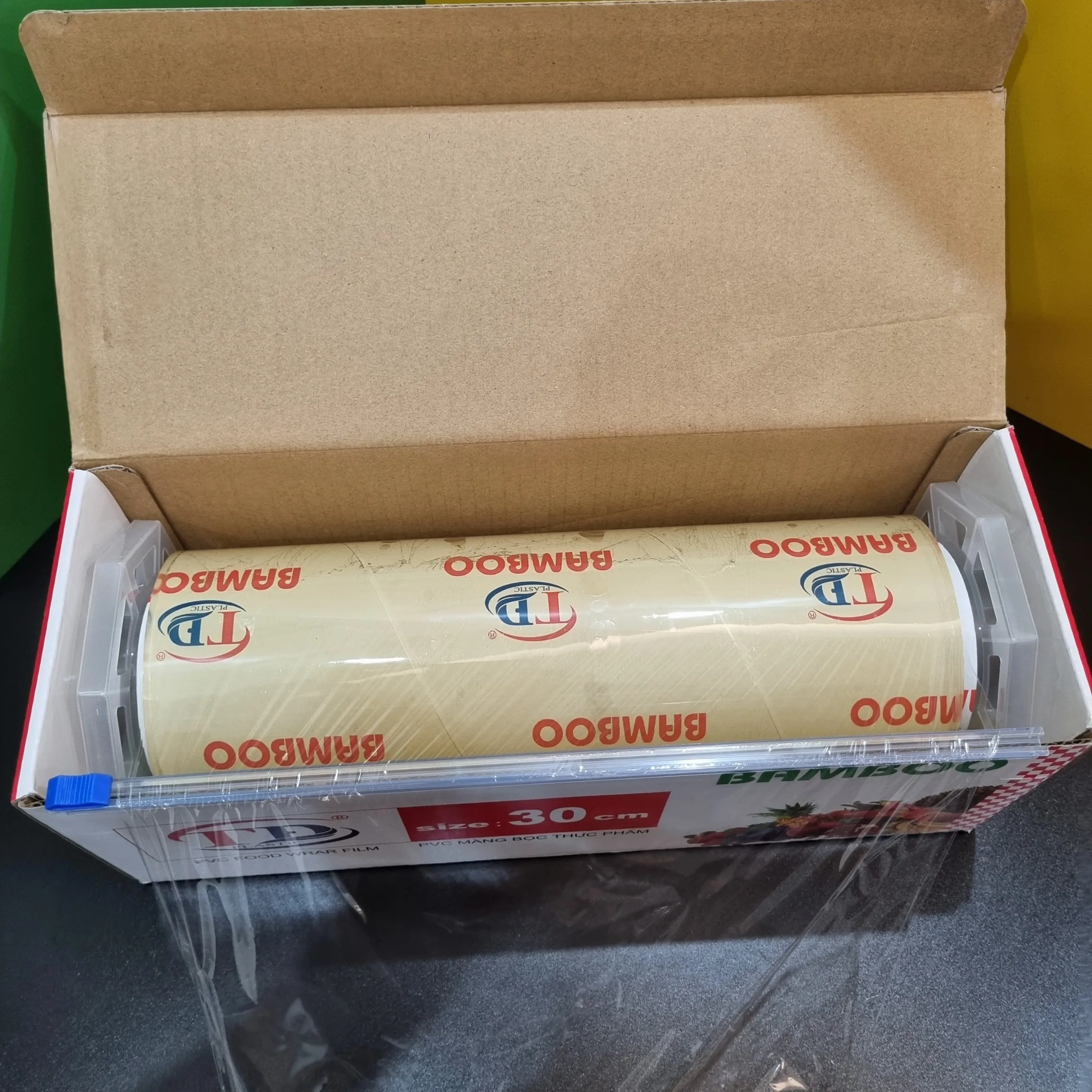 PVC food wrap film cling wrap packing film jumbo home and kitchen Factory High quality low price