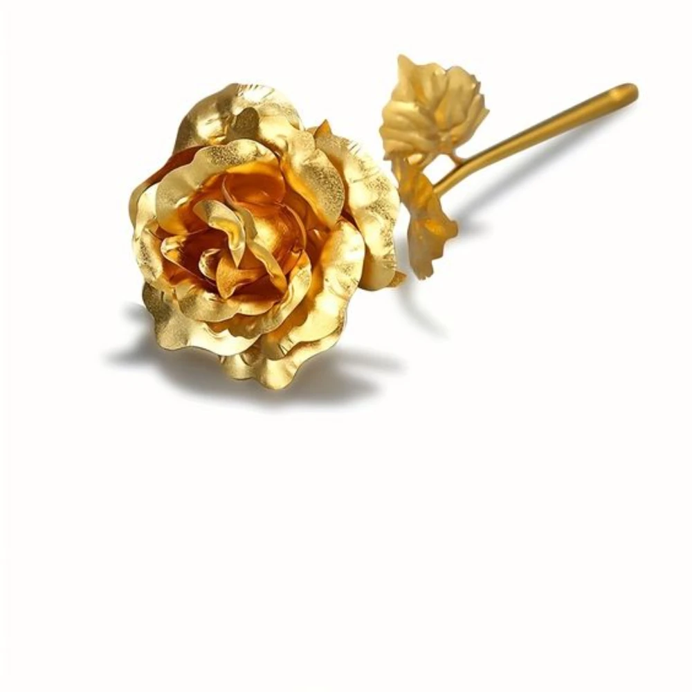 Antique 24k Gold Rose Metal Material Gold Plated Rose Wedding Decorative Roses For Hot Sale By Royal Home Collection Suppliers