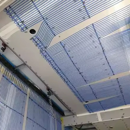 Зеленый дом для отопления для капиллярной трубки коврик