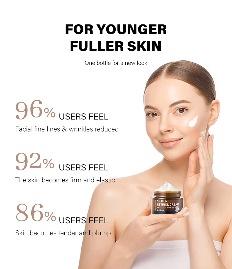 Private Label Vegan Organic Skin Anti Aging Wrinkle Lightening Whitening Collagen Elastin Face Cream For Face Black Skin