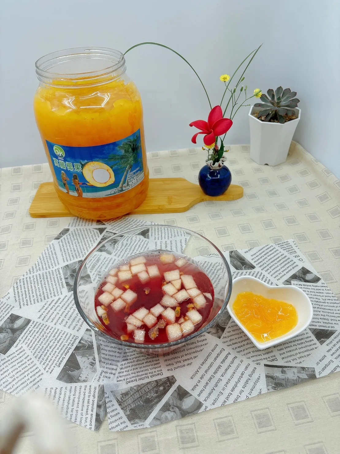 Made In Taiwan Best Sale Healthy Soft Drinks Mango Coconut Jelly Directly To The Drink