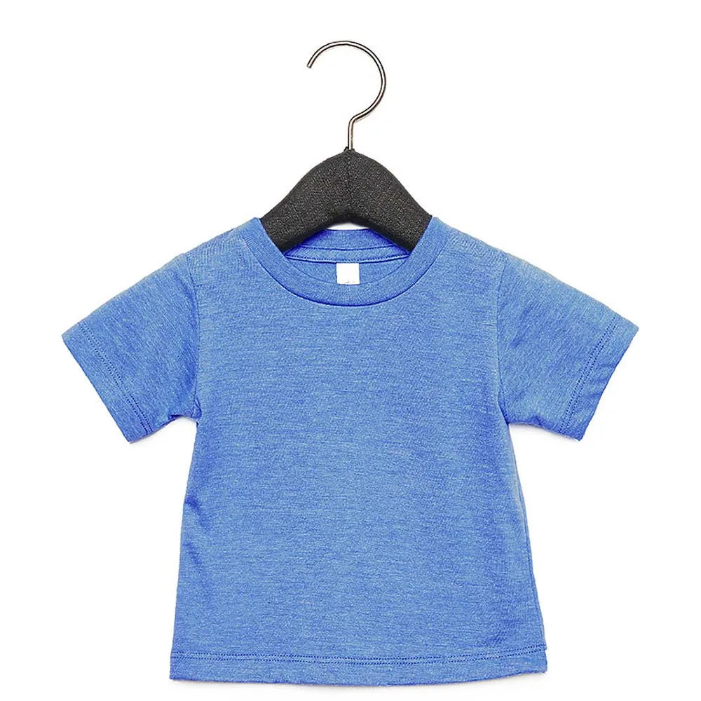 Bella + Canvas 3001T Toddler Jersey T Shirts Baby Crew Neck T-Shirt