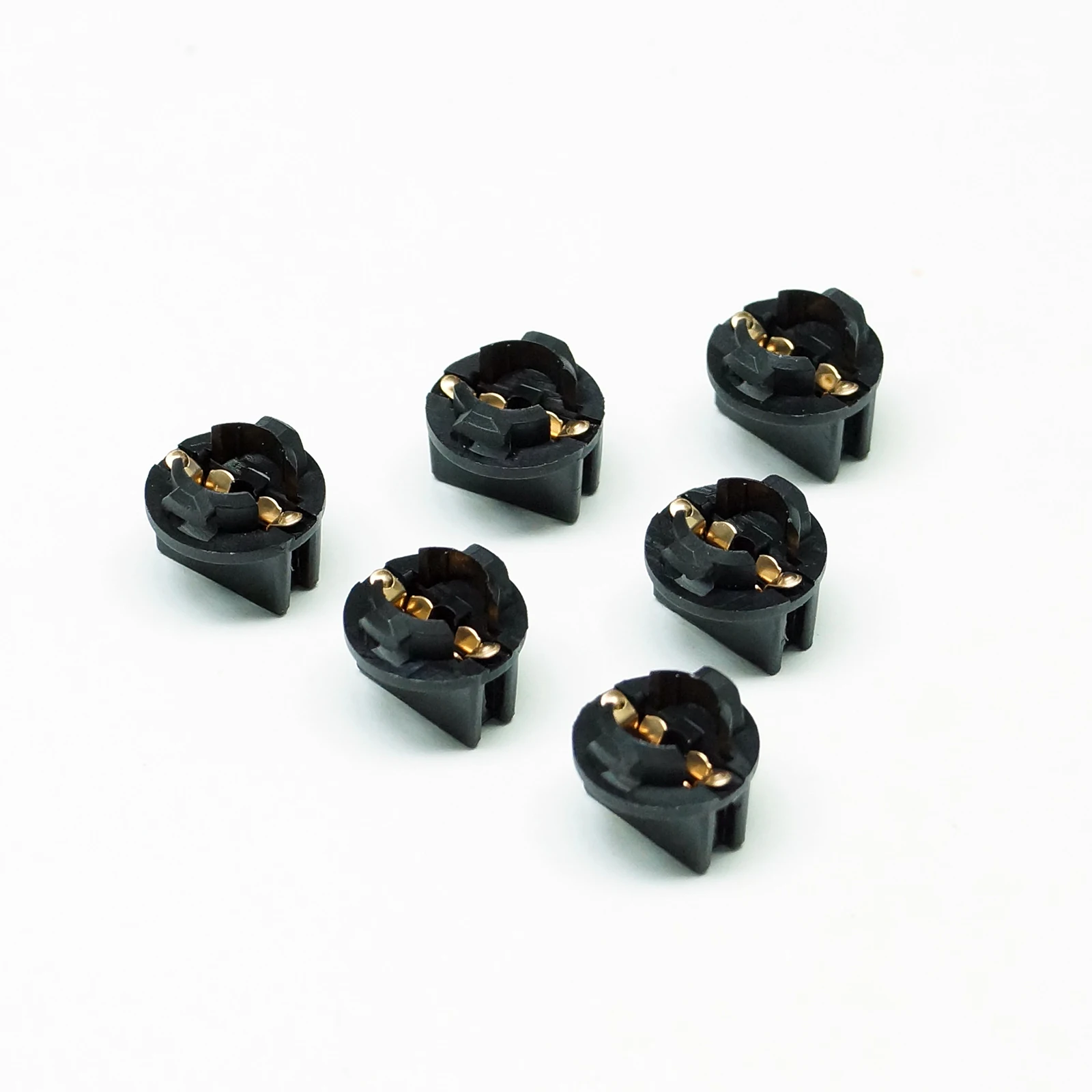 LED T10 #555  Light Bulb Twist Lock Socket Pinball Game Machine Pachinko Wedge Instrument Panel Dash Light Gauge Cluster Base PA