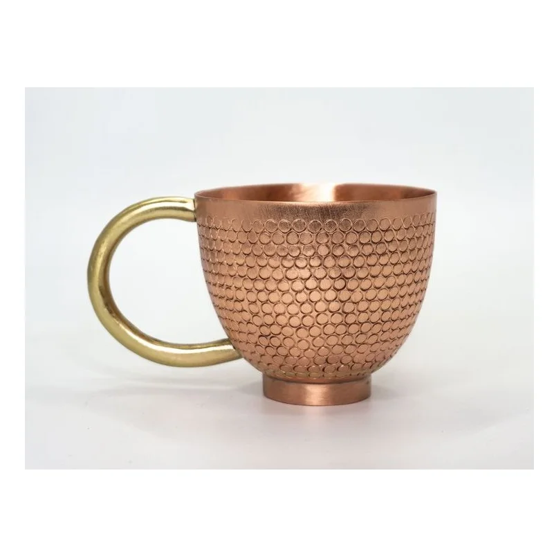 Antique Pure Copper Mugs Pure drink with ayurvedic health benefits Copper Mugs by Home Decor Style At Affordable Price