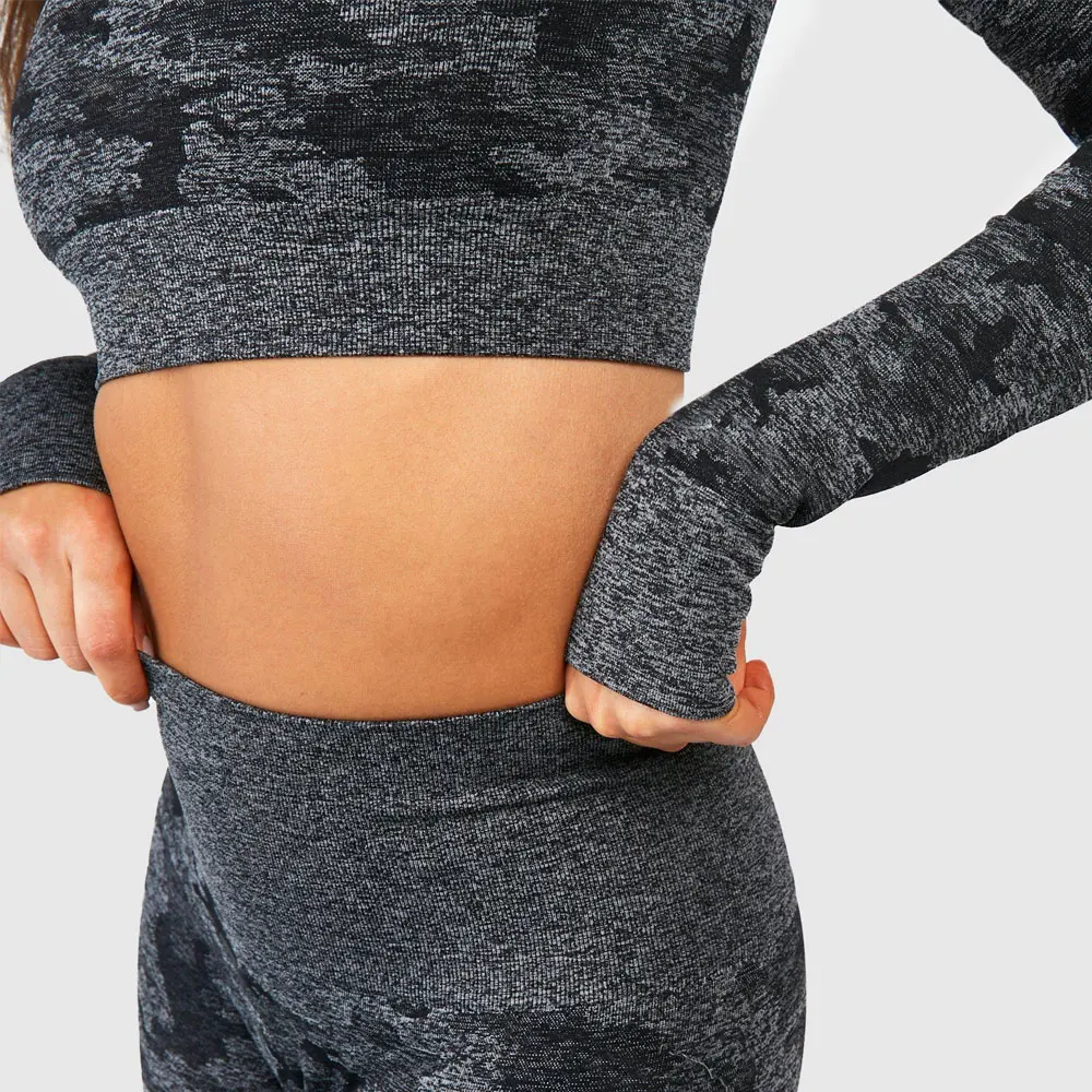 New Arrival Athletic High Elastic Fitness Wear Seamless Yoga Gym Set Fitted Tights Two Piece Women Yoga Sets For Girls