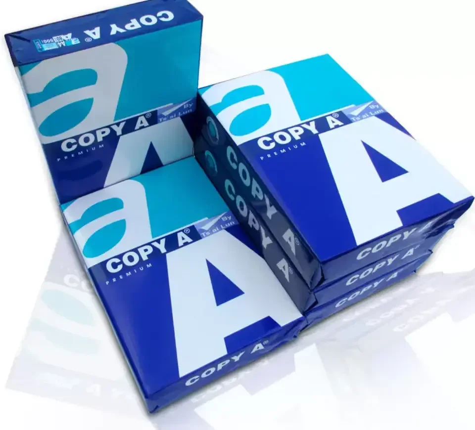 70gsm 75gsm 80gsm Hard A4 Copy Bond print Paper Draft Double White Printer Office Copy Paper