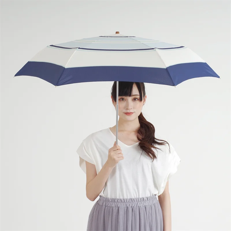 Folding fashion umbrella multi border design mini