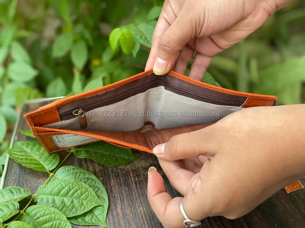 Genuine Leather Wallet Slim Leather Multi Uses Wallet Handicraft Stylish Wallets