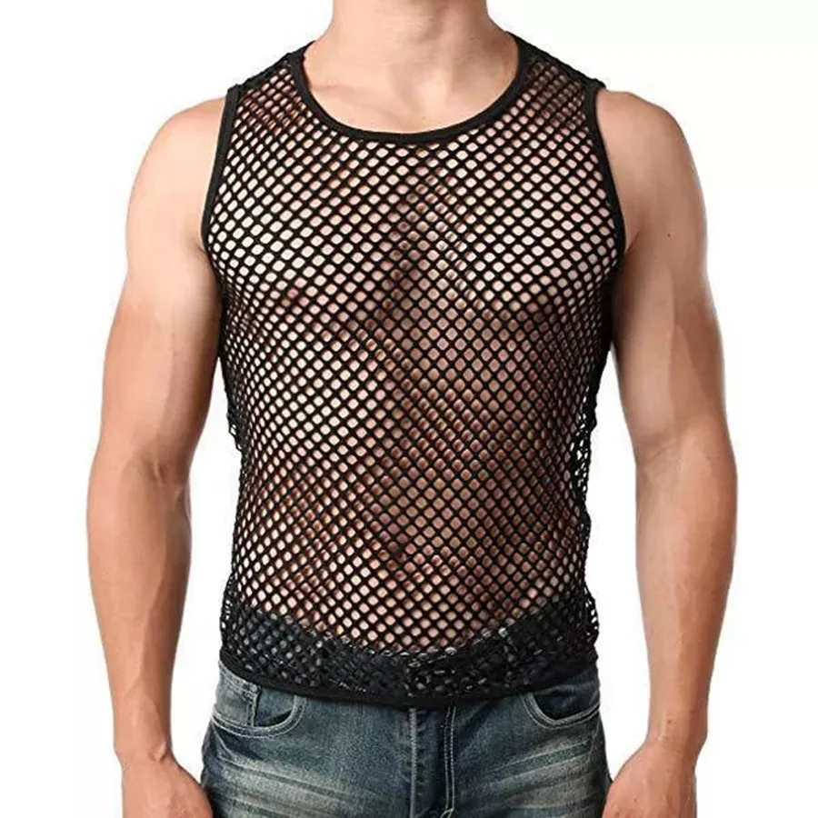 singlets stringers Wholesale Men Sports Tank Top Custom Muscle Fitness Vest Men Black Tank Top