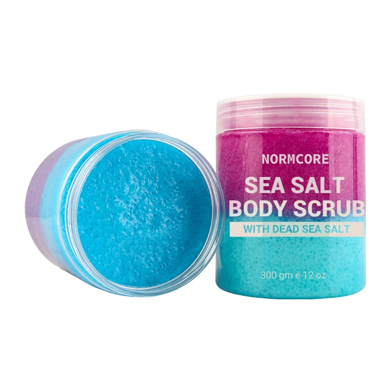 Custom Private Label Whipped Natural Organic Vegan Whitening Exfoliating Himalayan Pink Salt Bath Sugar Body Scrub