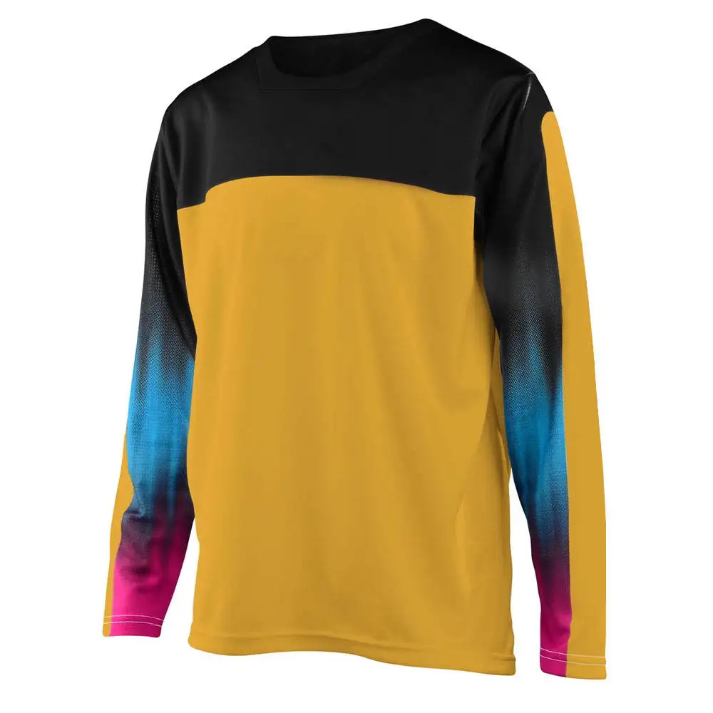 Breathable MTB Jerseys Custom Made ATV Dirt Bike Jerseys MX Off-road Cycling Motocross Jerseys