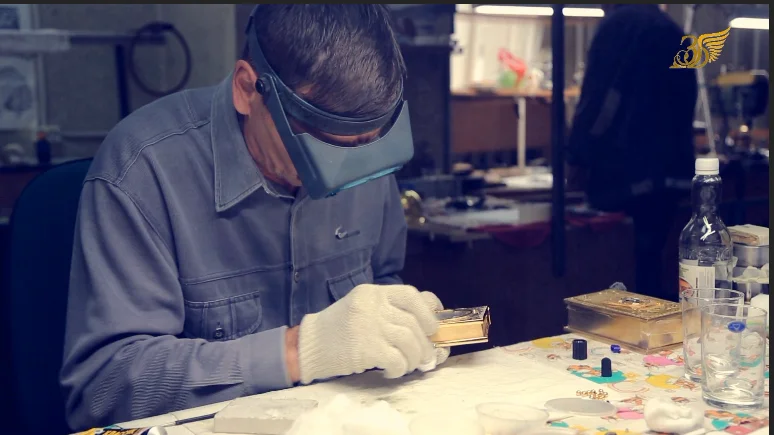 Оригинальный Комбинированный нож инкрустированный полудрагоценными камнями ручной работы из металла оптовая продажа другие подарки