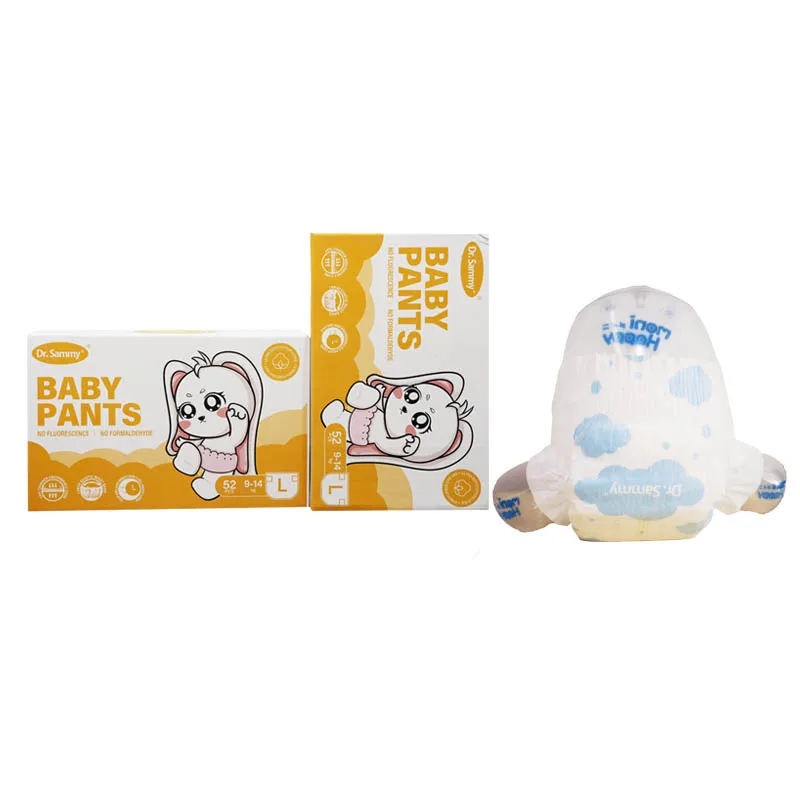 High Absorption custom Dr Sammy baby diaper pants Premium Quality Toddler Potty Training Pull up Pants