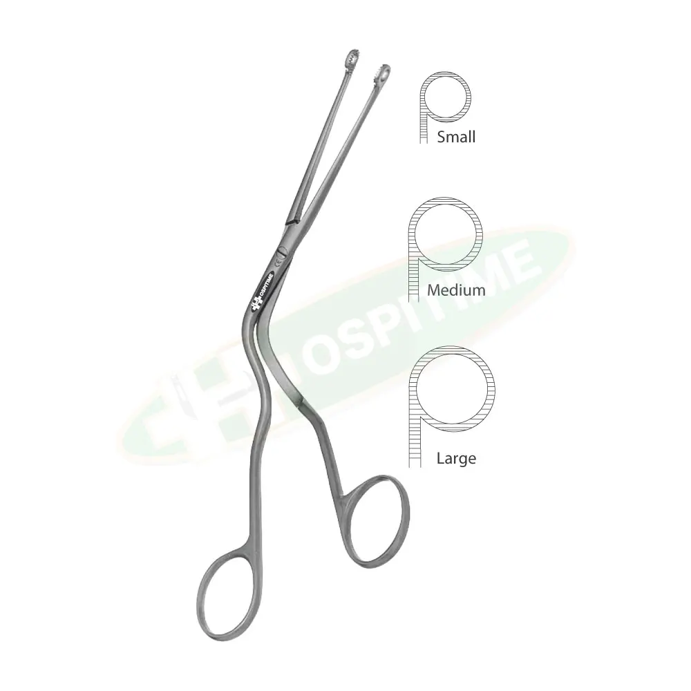 Hospitime Magill Endotracheal Catheter Forceps - Stainless Steel Ent Surgical Instruments