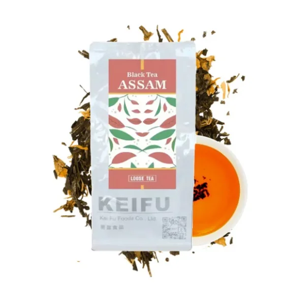 Черный чай KEIFU - Assam коммерческий рассыпной OEM/ODM для пузырчатого чая напиток 600 г