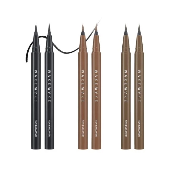 WAKEMAKE ANY-PROOF PEN EYELINER Korean Cosmetics Wholesale Business brow pencil K-Beauty