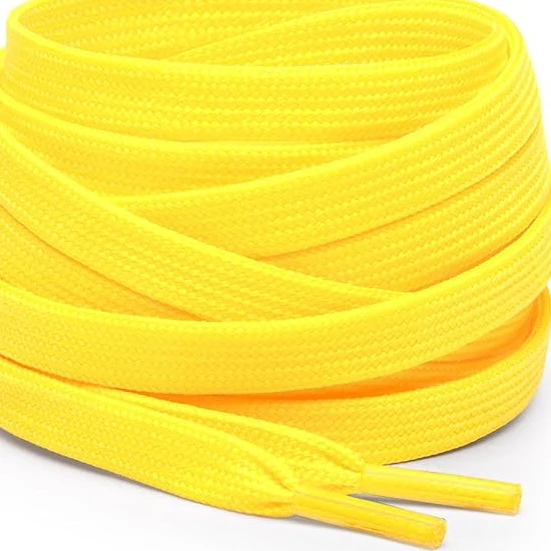 Purple Drawcord Flat shoelaces for Sneakers, Multiple Lengths and Colors Available