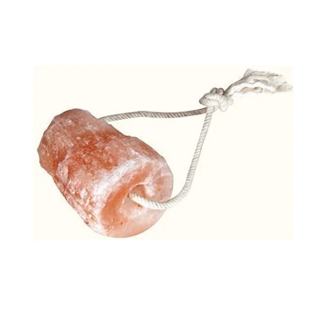 Top Selling Best Quality Solid Animal Lick Himalayan Rock Salt With Rope Available In Affordable Prices