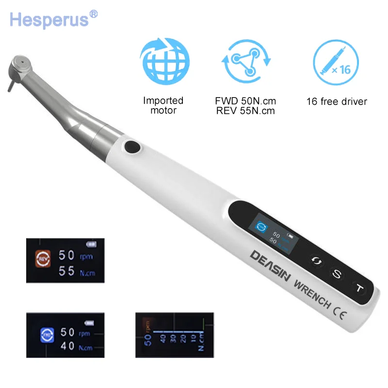 Portable Dental Implant System Electrical Implant Wrench Motor Torque Driver Dentistry Universal Implant Repair Tools