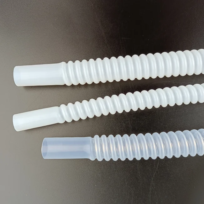 Factory Price Corrosion-resistant and helical PTFE corrugated tube