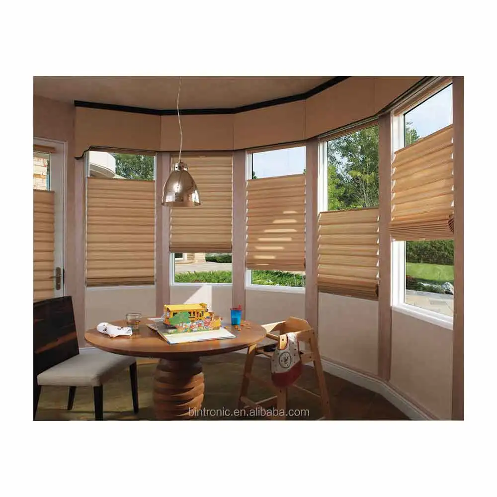 Bintronic Day And Night Honeycomb Blind Track Electric Motor Taiwan