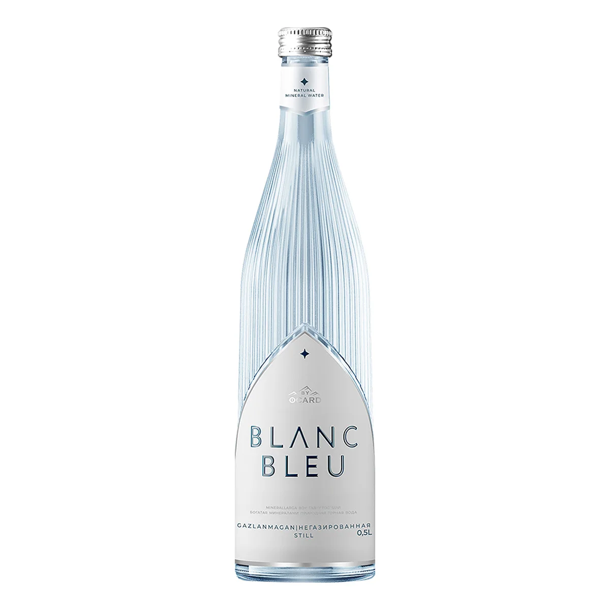 Blanc Bleu still 700ml natural drinking glass bottles increases strength and endurance wholesale