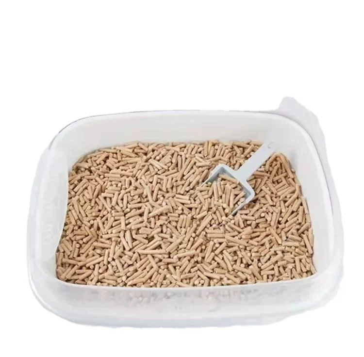 Formaldehyde-free dust deodorant activated carbon natural pine wood pellets cat litter Wholesale pine wood pallets