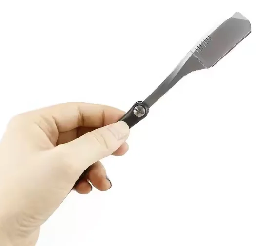 Trendy Fashion with Multi-Functional 100% Brand New Comfortable Handle Easy to Use Durable Folding Men Women Razor