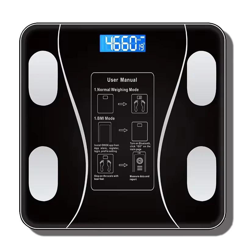 Household Smart Scale Weight Scale Smart Body Fat Analyzer Composition Smart Body Weighing Scale