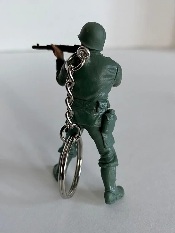 China supplier toys manufacturing moulds soldier man Action Figure keychains  Plastic military toys