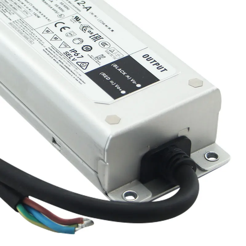 Бренд Mean Well представляет XLG-200-L-AB работающего на постоянном токе 12 В в Вход светодиодный драйвер Ip67 Наско Cob светодиодные светильники с цифровым адресным