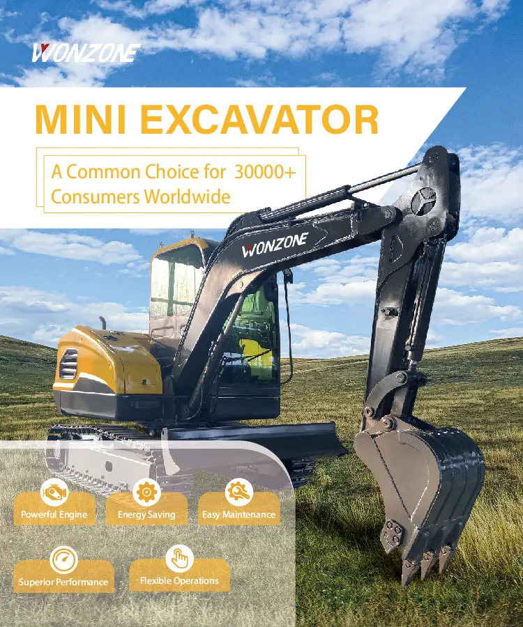 New Hot Sale Excavator Price 1 ton 4 ton 3 ton Small Micro Digger Machine Prices for Sale with EAP