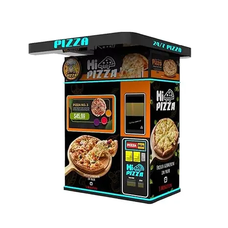 Fully Automatic Pizza Vending Machines for Restaurant Self-Service Fast Food Making Machine