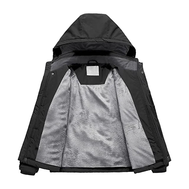 Manufactory Kids Outdoor Jacket Custom Hooded Snow Jacket Warm Cheap Boys Winter Jacket