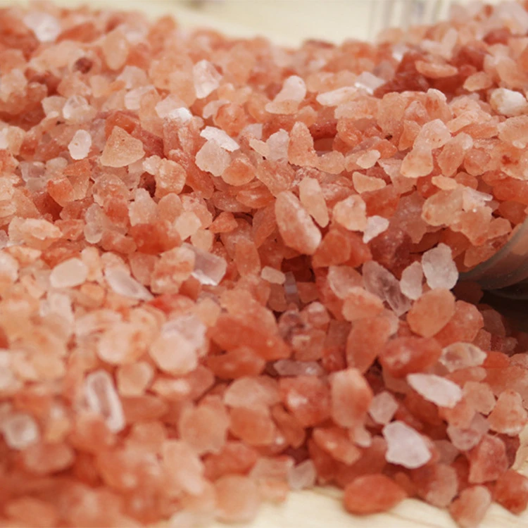 Wholesale without Additives Natural Raw Rock salts 100% pure Refine Pink Edible Himalayan Rock Salt with customization