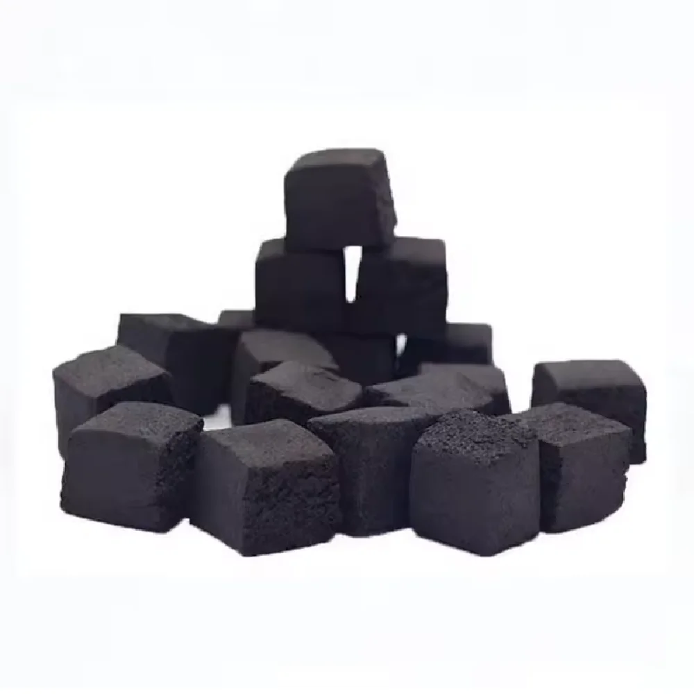 Eco Friendly smokeless Cube Shape coconut shell charcoal custom best seller charcoal for hookah