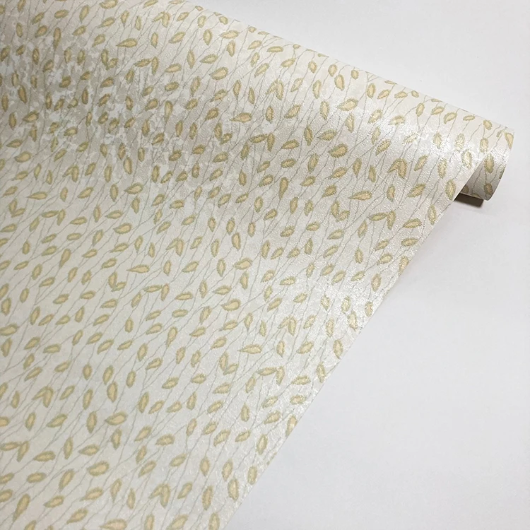 Painted Wallcovering customized vinyl coated wallcovering for house