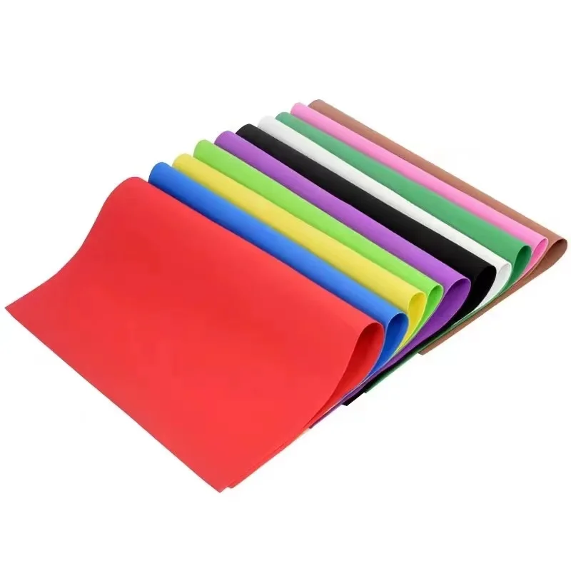 Chinese made EVA foam sheet manufacturer customizes DIY colored EVA packaging to make sponge paper