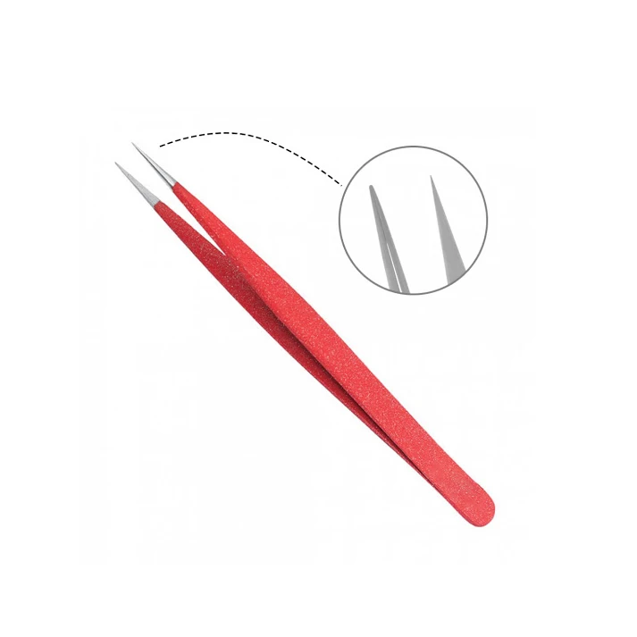 Wholesale Price Private Label Tweezers Eyelash Extension Volume Eyelash Tweezer 2022 New Arrival Eyelash Extension Tweezer