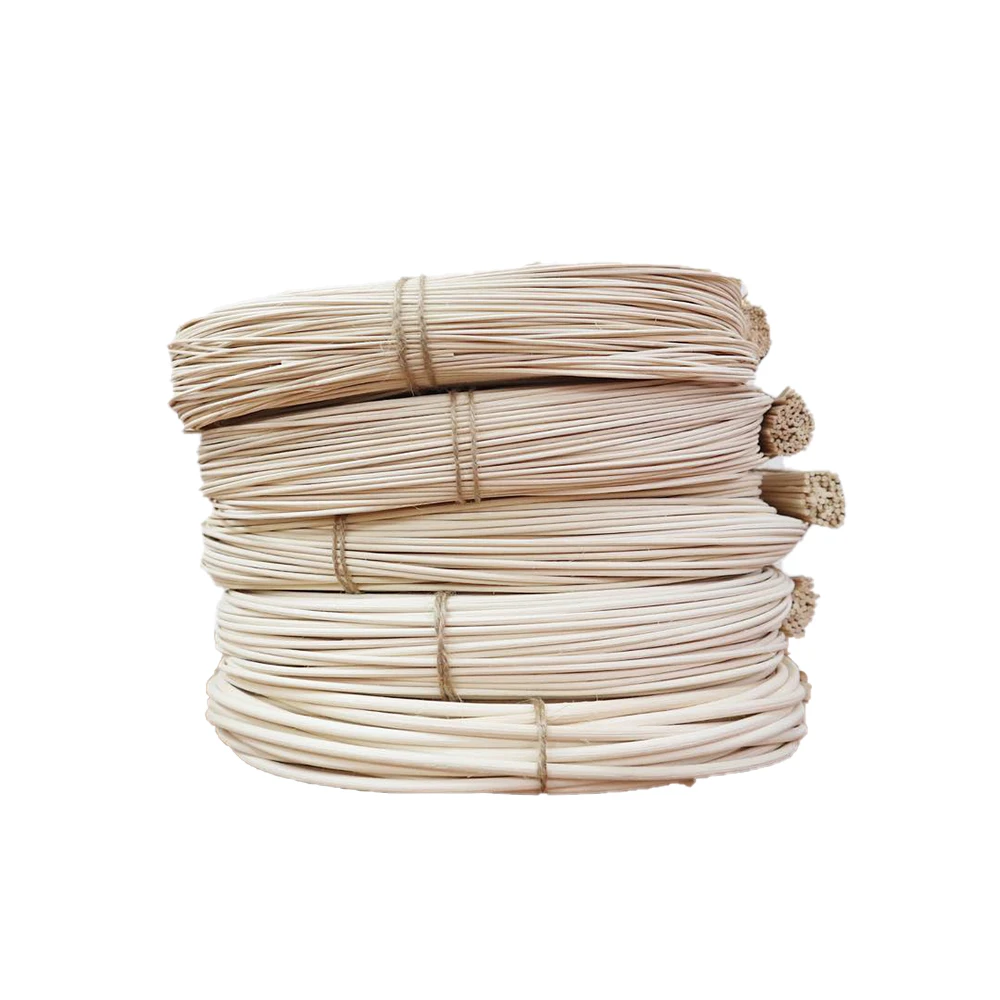 Wholesale 18mm to 50mm Polished SE ASIA Rattan Stick/Cane/Core Eco-Friendly Natural round Pattern for Furniture Handicrafts