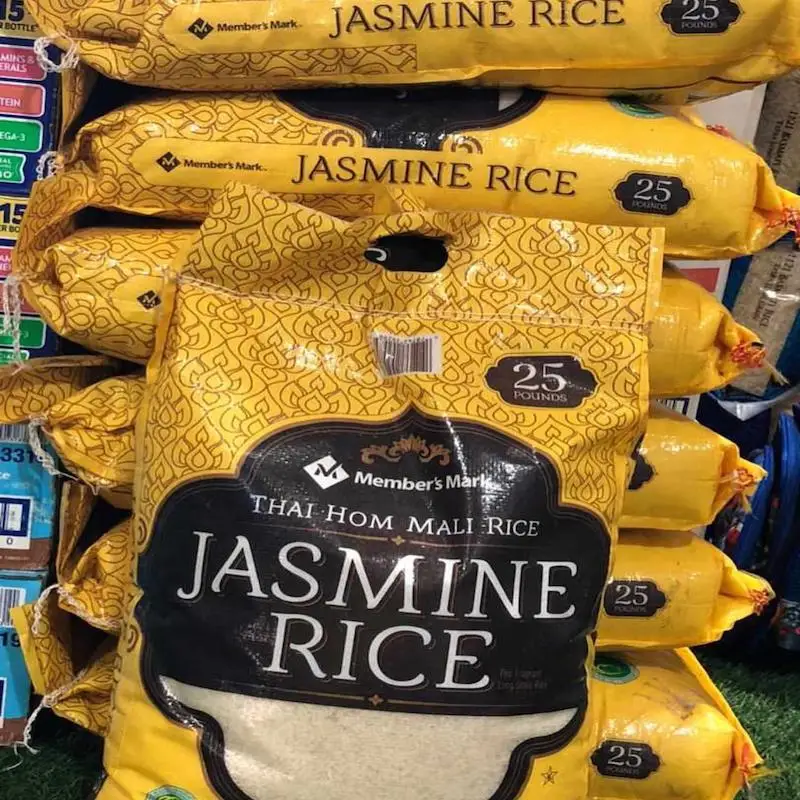 Высокопоставленный бренд THAI HOM MALI JASMINE RICE 50 фунтов/купить премиум члены бренда MARK духи белый рис 25 фунтов в пакетах