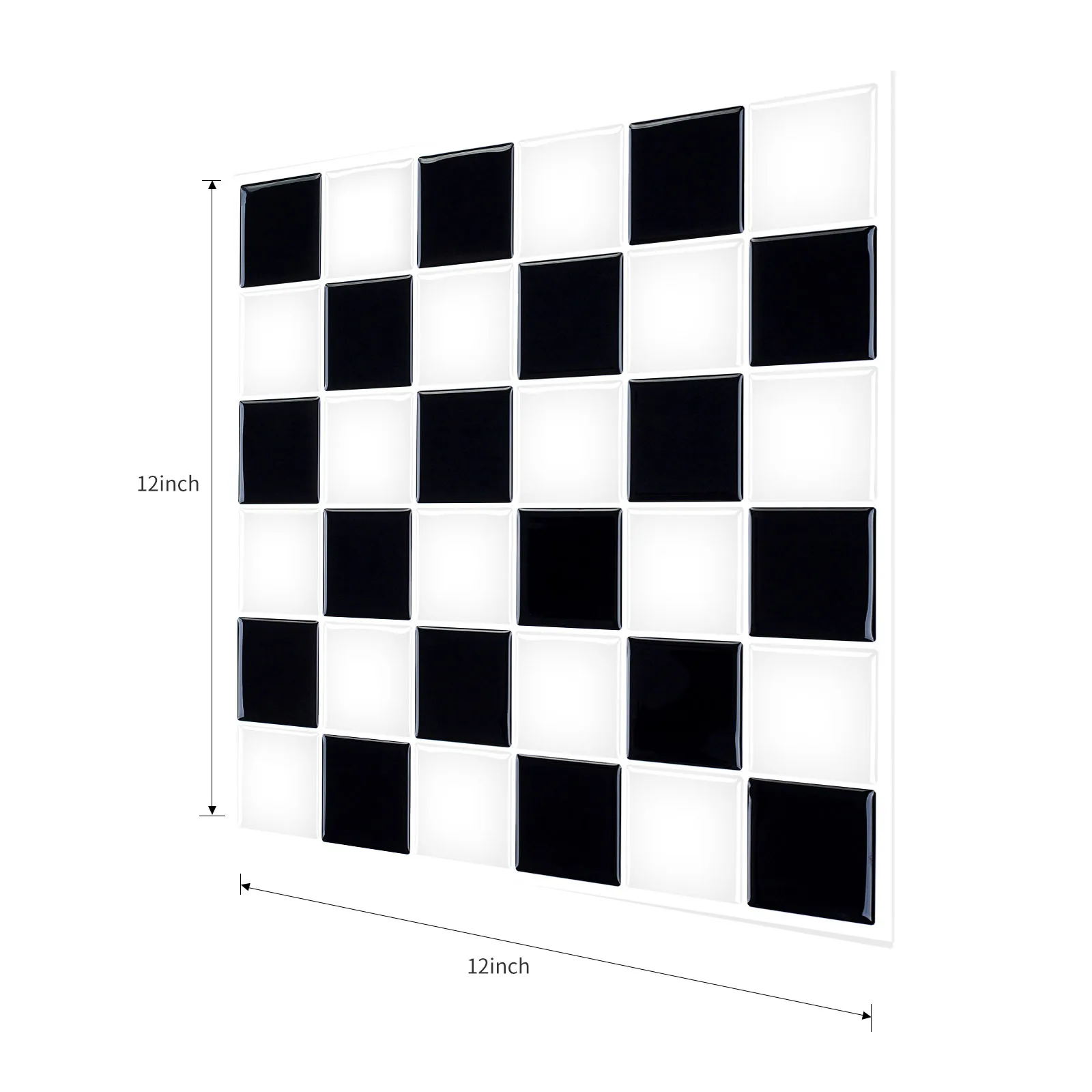 waterproof tiles mosaic wall sticker kitchen bathroom toilet self adhesive anti oil pvc wallpaper heat resistance wall decor