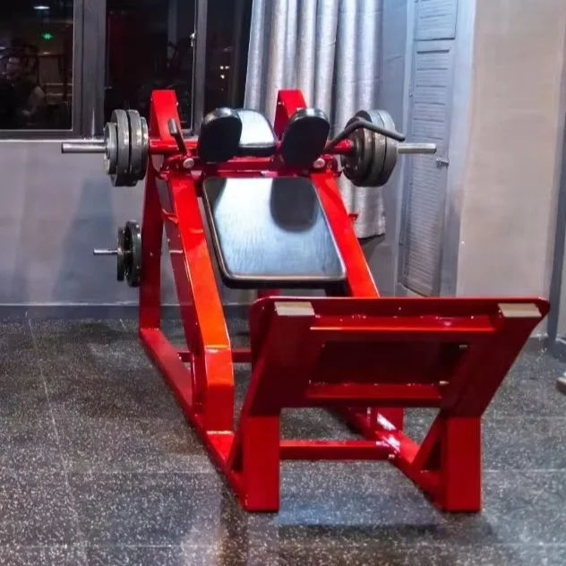 JLC-DJ166 Hack Squat Bodybuilding Super Squat Gym Equipment Commercial Squat Machine Plate Loaded Machines For Gym Center