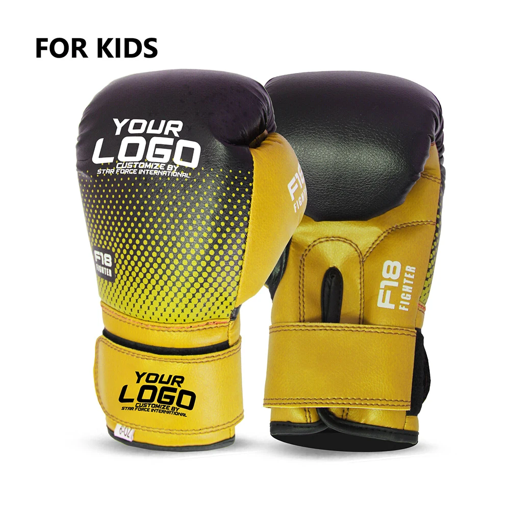 Custom Combat Sports Pro Style MMA Muay Thai Training Sparring Half Mitts Gloves Kick Boxing Gloves