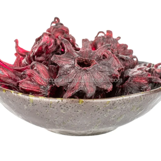 Wholesale Dried Roselle Blooming Flower Tea Dried Hibiscus 200g Bag