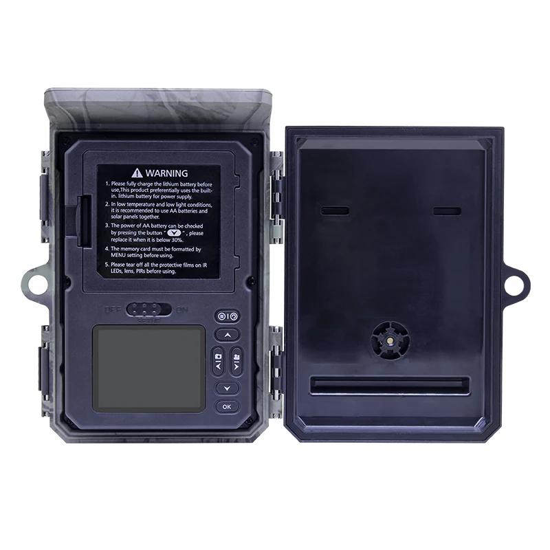 Redleaf wholesale 1296P 20MP IP66 3.7V 4400mah wireless solar powered trail camera