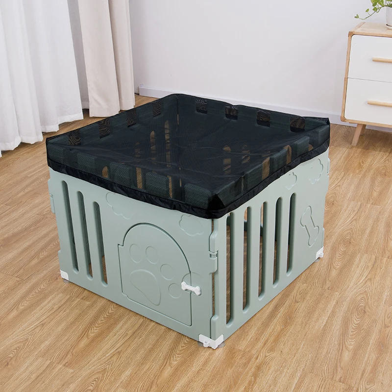 Wholesale new folding portable cheap breathable plastic pet yard indoor dog fence puppy playpen dog playpen for small dogs