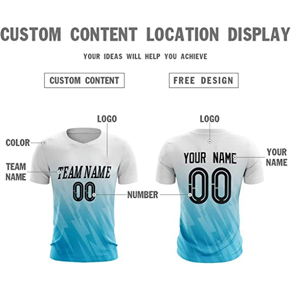 Training Wear Kit Set Uniforms Sublimation Polyester Custom Club Logo  Sublimation Quick Dry Soccer jersey quality things