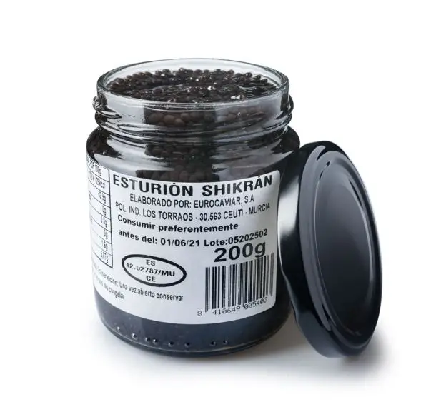 Best offer Spanish Sturgeon Shikran 200g white sturgeon in spheres for retail